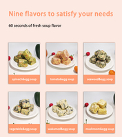 High Quality Chinese Vegetable Freeze Dried Instant Soup Freeze Dried Egg Soup