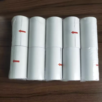 Rouleau de papier thermique 80*80 pour l'impression, papier de caisse enregistreuse 58 mm, rouleau de papier thermique 57x38 2, 1/4x50 en gros