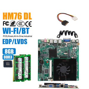 Kiosk SATA + sata_pwr mSATA Intel Gen2 Gen3 pga989 di động Bộ vi xử lý TDP 35 Wát EDP/LVDS công nghiệp nhúng Mini-ITX Bo mạch chủ - Product Image 1