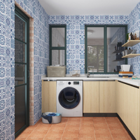 Carreaux muraux en mosaïque épais à coller, PVC auto-adhésif, imperméable, ignifuge, résistant à l'usure, décoration murale intérieure DIY