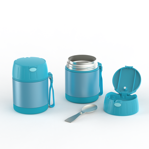 Bocaux isothermes en métal avec compartiments pour enfants, sans BPA, brevetés AOHEA, à boucle de pression, faciles à ouvrir, hermétiques, avec couvercle - Product Image 4