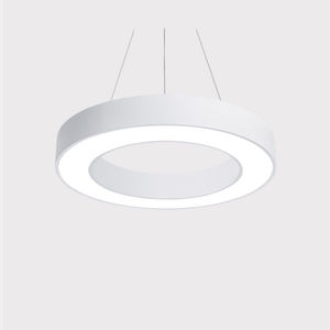 Lustre Led suspendu au design moderne, disponible en noir, en blanc et en jaune or, design moderne, luminaire décoratif d'intérieur, idéal pour une cuisine ou une chambre à coucher - Product Image 5