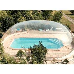 Enceintes de dôme géantes de tente gonflable d'extérieur, toboggans gonflables pour adultes, couverture gonflable de <span class=keywords><strong>piscine</strong></span> - Product Image 3