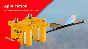 KST X10 Pro-A/B 8.0Kgf.cm 0.08sec Coreless Digital Metal Gear for RC Airplanes Large Scale Gliders RC Boat Parts - Product Image 6