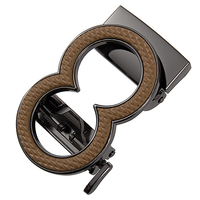Hebilla de cinturón de moda para hombre, hebilla de cinturón de aleación de zinc, hebilla automática