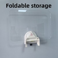 Table pliable d'extérieur en ABS pour voiture/camping-car/bateau avec rangement, bureau d'ordinateur, pompe à air et ventouse