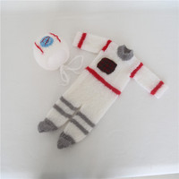 Po Wo, nuevos accesorios para fotos para niños, traje espacial de algodón 100%, ropa de dinosaurio Cherry Maruko para niños y niñas para estudio fotográfico de invierno
