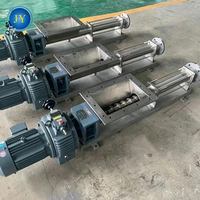 Mini pompe à vis à cavité progressive pour boues et liquides visqueux