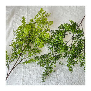 <strong>Long</strong> Branch Simulation Leaves High Quality Artificial Plant Autumn Sprout <strong>Grass</strong> Used for Wedding <strong>Decoration</strong>