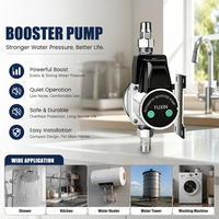 Pompa Booster Otomatis FUXIN untuk Rumah Tangga, Pompa Peningkat Tekanan Air Keran Senyap untuk Keran Mandi dan Pasokan Air Dapur