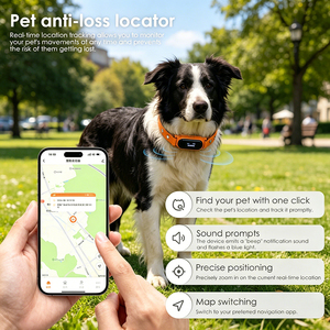 Long Battery Lightweight Dog Rechargeable Real Time Mini Pet <strong>Tracking</strong> <strong>Device</strong> GPS Dog <strong>Cat</strong> Collar Locator Tracker Collar for <strong>Cats</strong> - Product Image 2