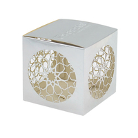 Golden Boite Eid Mubarak-Caja De regalo De 16 cuadrículas, para dulces, Chocolate, repostería, Ramadán, fiesta musulmana, Eid