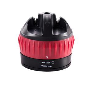 Afilador de cuchillos con ventosa, multi-grano, manual, utensilio de cocina, diseño compacto y duradero para un fácil afilado de cuchillas - Product Image 1