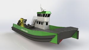 Grandsea <span class=keywords><strong>Barca</strong></span> da Lavoro in Alluminio da 18m in Vendita - Product Image 2