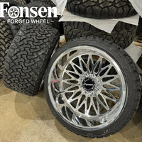 Jantes de camion forgées polies à rebord profond 20x10 20x12 22x12 24x12 24x14 26x14 pour F150 F250 Silverado1500 Sierra1500