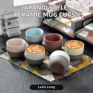 แก้วชาเซรามิกเคลือบแบบดั้งเดิมสไตล์ญี่ปุ่น แก้วกาแฟสไตล์ญี่ปุ่นสำหรับห้องนั่งเล่น โต๊ะกาแฟ เหมาะสำหรับเป็นของขวัญ - Product Image 3