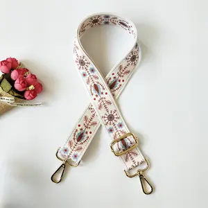 New Flower Shoulder Strap Color Ribbon Adjustable Female Bag Replacement Bag Shoulder Strap Accessories