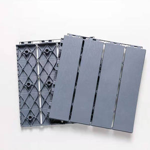 Revêtement de sol extérieur pour balcon Revêtement de sol en vinyle plastique à texture bois PP - Product Image 3