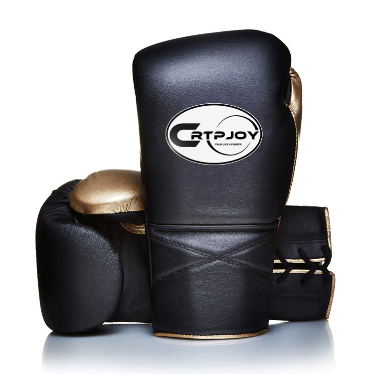 Gants de Boxe Noir Or