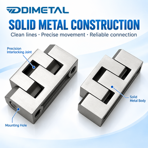 DIMETAL DW113 Industrielles Schrankscharnier Abnehmbares Scharnier für Elektrische Schalttafel Verteilerkasten - Product Image 3