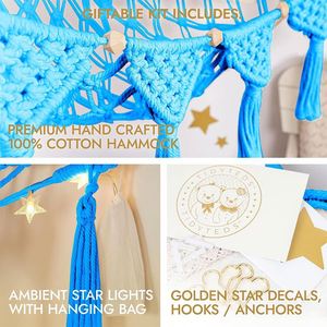 Cotton Rope Corner Organizer Handwoven Triangle Storage Net with Tassels for Kids Room or Living Space - Product Image 6