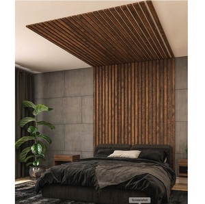 Panneaux muraux décoratifs rainurés en MDF de style bois de qualité supérieure de 12 mm pour les murs d'accentuation en design d'intérieur et les espaces architecturaux modernes - Product Image 1