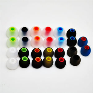 Nuevas almohadillas de silicona de doble color para auriculares <span class=keywords><strong>JBL</strong></span>, con diámetro interior de 3.8 mm, cubierta de gel suave de 30 grados. - Product Image 2