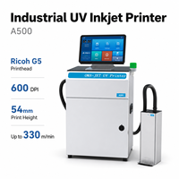 Machine de codage multi-matériaux A500 avec tête d'impression industrielle pour l'intégration en ligne de production
