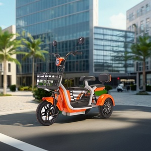 Nouveau design 2024 Citycoco 600W Tricycle électrique à trois roues en acier et en fer 48V avec frein à tambour pour passager Batterie amovible - Product Image 3