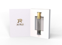Botol Parfum Kaca 2ml-10ml Mini Botol Semprot Sampel Kotak Hadiah Tabung Anti Bocor Dicetak Sablon untuk Sampel Minyak Wangi Mewah