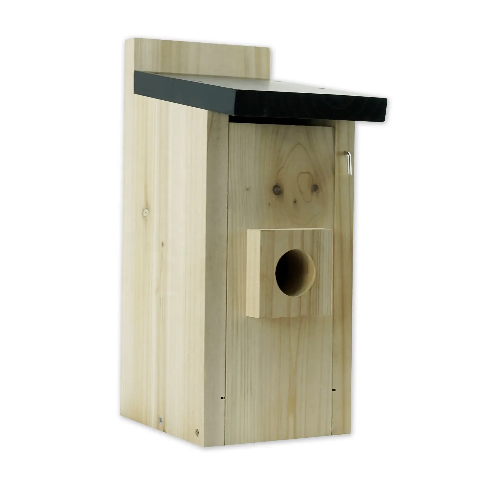 Alta qualidade água ao ar livre à prova de madeira gaiola pássaro casa, ao ar livre diy pássaro ninho caixa pendurado árvore birdhouse de madeira