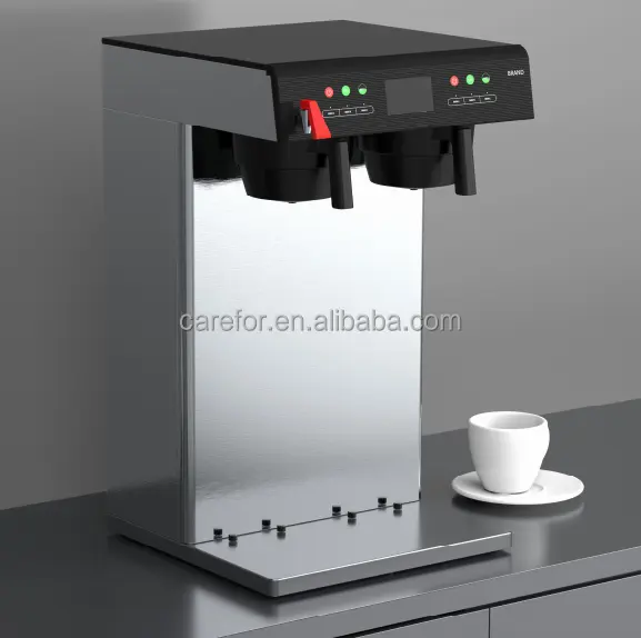 Mesin kopi Americano otomatis elektrik pembuat kopi Drip-And-Brew otomatis menggiling dan menggiling