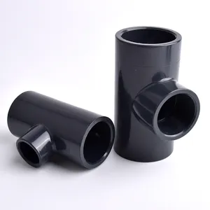 Innerlijke Dia 25 ~ 50Mm Upvc Pipe Verminderen Tee Connector Irrigatiesysteem Hydrocultuur Frame Aquarium Fish Tank 3-way Tee Socket Joint