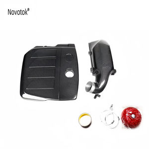 Système <span class=keywords><strong>d</strong></span>'admission à froid en fibre de carbone sèche véritable de 20 puissances supplémentaires pour moteur <span class=keywords><strong>Mercedes</strong></span> <span class=keywords><strong>Benz</strong></span> Gle350 2.0t Gtr Tuyau <span class=keywords><strong>d</strong></span>'admission <span class=keywords><strong>d</strong></span>'air en fibre de carbone - Product Image 1