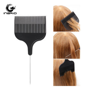 หวีหางหนูสำหรับสไตลิสต์ผมอุปกรณ์ร้านเสริมสวยมืออาชีพหวีหางหนูสำหรับการเลือกทำผมแบบไฮไลต์ - Product Image 3