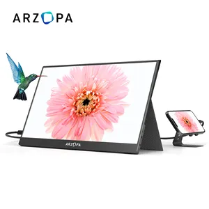Arzopa 14 인치 FHD 1080P USB C OLED LCD 듀얼 트리플 세컨드 스크린 익스텐더 USB 휴대용 모니터 노트북 용