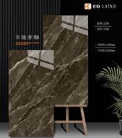 Nouvelles carreaux en porcelaine design 1200 x 600, briques réfractaires, carreaux muraux en porcelaine, carreaux de sol en porcelaine brillants antidérapants pour intérieur