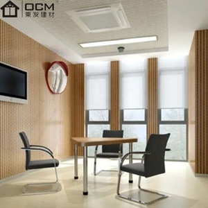 Bền chống cháy Acoustic tấm Tường thân thiện với môi chất liệu cho rạp hát tại nhà Studio Auditorium hấp thụ âm thanh hội đồng quản trị - Product Image 6