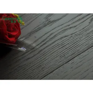 15mm मोटाई ठोस लकड़ी के फर्श बोर्ड चिकनी/ब्रश यूरोपीय ओक इंजीनियर फर्श प्राकृतिक दृढ़ लकड़ी का फर्श