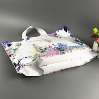 Fabricant de sacs à provisions en plastique PE avec poignée réutilisable et conception de logo personnalisé à des prix abordables