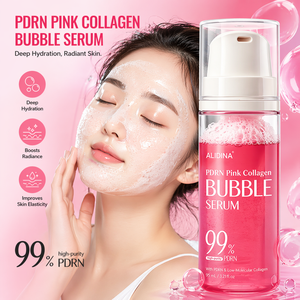 Siero Coreano Personalizzato all'Ingrosso PDRN Collagene Rosa Effetto Bolle <span class=keywords><strong>Idratante</strong></span> Illuminante Rassodante Purezza 99% - Product Image 1