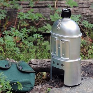 Échantillon Gratuit - Ensemble de Tasse, Réchaud et Support en Aluminium Anodisé CE pour Camping et Randonnée (Tasse/Bouilloire/Support Portables) - Product Image 3