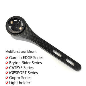<span class=keywords><strong>Support</strong></span> d'ordinateur de vélo en fibre de carbone pour <span class=keywords><strong>Garmin</strong></span> Gopro Wahoo Bryton Light Stand - Product Image 5