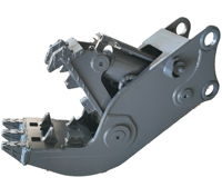 Pulvérisateur hydraulique rotatif à 360° certifié CE pour excavatrice, pince de démolition, séparation de barres d'acier et de béton 5-40