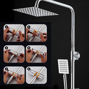 Support de pomme de douche Chengming, diamètre intérieur 19-25 mm, installation facile pour tuyau de douche - Product Image 4