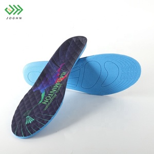 JOGHN-plantillas de zapatos suaves antideslizantes para <span class=keywords><strong>fascitis</strong></span> <span class=keywords><strong>Plantar</strong></span>, almohadillas de cojín de tacón, suelas planas de tela para correr - Product Image 5