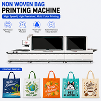 Impresora Automática de Bolsas de Compra Reutilizables, Máquina de Impresión de Inyección de Tinta para Bolsas No Tejidas, para la Industria de Fabricación de Empaques Ecológicos