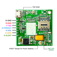 Módulo LTE Cat1 A7670E de Banda Europea B1/B3/B7/B8/B20 GNSS BLE, Módulo Industrial 4G Europeo