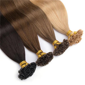 Extensioni per <span class=keywords><strong>capelli</strong></span> a U, in vero capello, 12-26 pollici, 1g/mazzo, 50g, lisci/ricci, tutti i colori, attacco a unghia, senza estensioni terminali, prodotte in Cina, all'ingrosso - Product Image 3