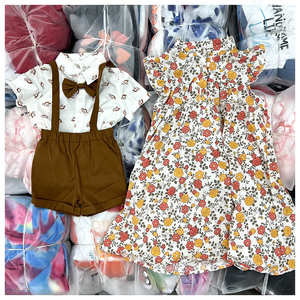Ensembles de vêtements pour enfants pour garçons et filles, vêtements d'été pour enfants de marque originale de fournisseurs fiables, vêtements pour bébés en balles - Product Image 4
